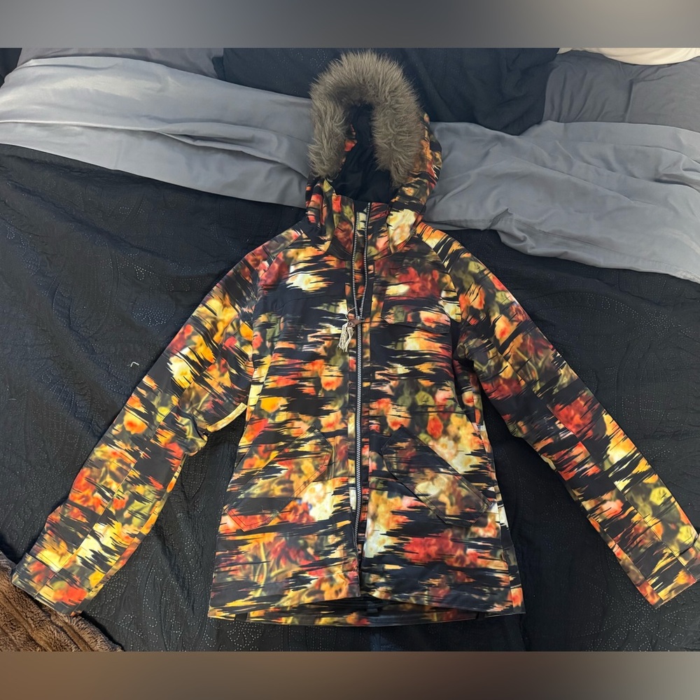Burton Black Quilted Jacket